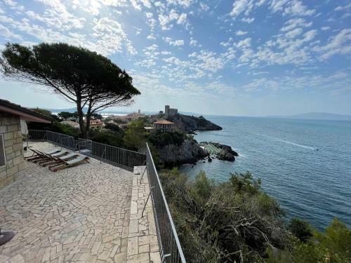 Apartamento Villa Il Molinaccio Con Spiaggia Privata E Terrazza Sul Mare