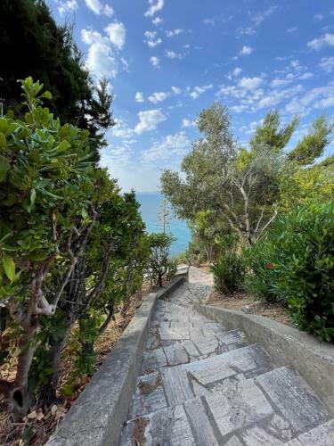 Apartamento Villa Il Molinaccio Con Spiaggia Privata E Terrazza Sul Mare