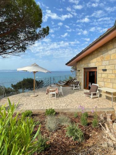 Apartamento Villa Il Molinaccio Con Spiaggia Privata E Terrazza Sul Mare