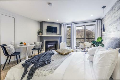 Apartamento Mont-plaisant Studio With Fireplace And Pool Access - 203