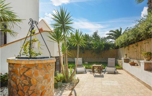 Awesome Home In Tre Fontane With 2 Bedrooms