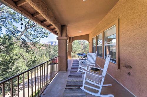 Sedona House Wraparound Balcony And Mtn Views!