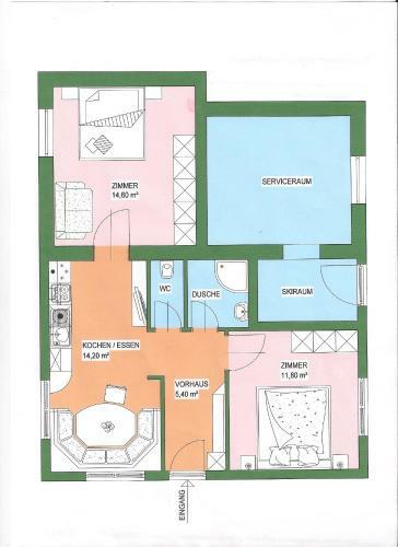 Apartamento Appartementhaus Alpina