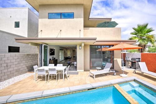 Sleek Townhome With Private Pool, Gym, And More!