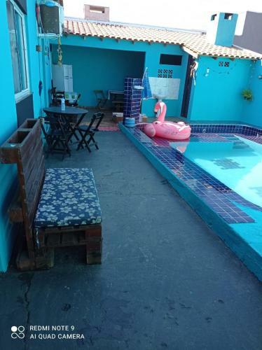 Casa Grande E Agrad�vel Com Piscina/churrasqueira