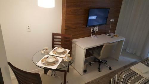 Apartamento Flat Fusion �rea De Lazer Completo E Mini Cozinha