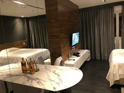 Flat Design Moderno No Fusion Apart Hotel