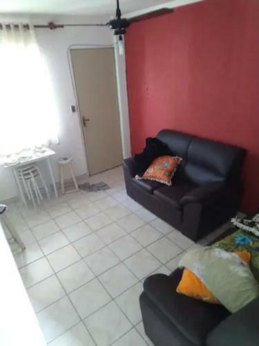 Apartamento Mobiliado Com Wifi E Garagem Coberta, Pr�ximo A Praia De Cibratel