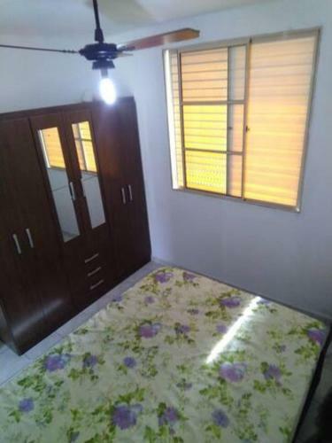 Apartamento Mobiliado Com Wifi E Garagem Coberta, Pr�ximo A Praia De Cibratel