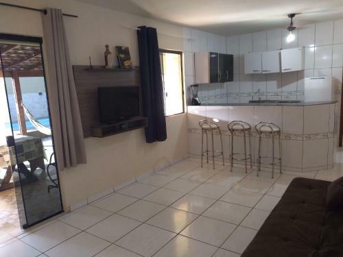 Apartamento Sobrado Com Piscina Em Caioba