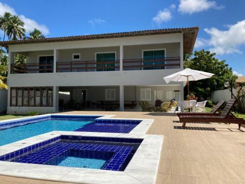 Ampla Casa Na Beira Mar De Maragogi