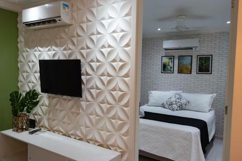 Apartamento Flat Top Lindo E Novo No Melhor Do Cabo Branco