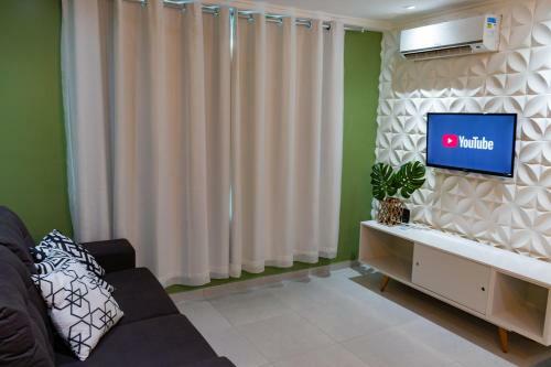 Apartamento Flat Top Lindo E Novo No Melhor Do Cabo Branco