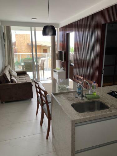Apartamento Flat P� Na Areia Do Caribessa