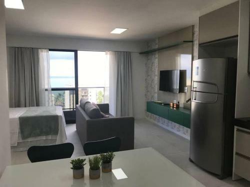 Apartamento Studio Em Excelente Localiza��o E Vista Para O Mar
