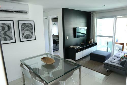Apartamento Beira Mar Wifi R�pido Com Ar E Cozinha Perfeito Home Office