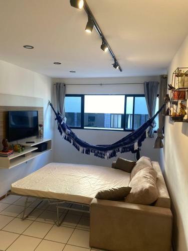 Apartamento Quarto E Sala A 1 Rua Da Praia De Paju�ara