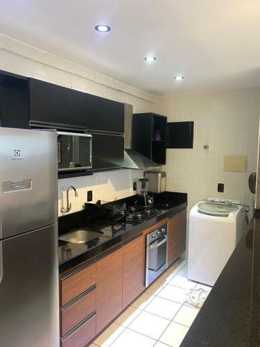 Apartamento Quarto E Sala A 1 Rua Da Praia De Paju�ara