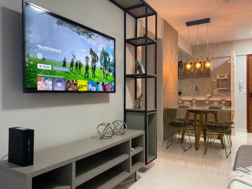 Apartamento Flat Beira Mar De Jatiuca Em Macei� - Al