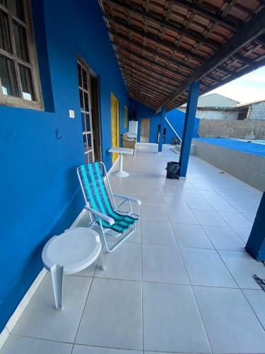Blue House - Casa Com Ampla �rea De Lazer E Piscina