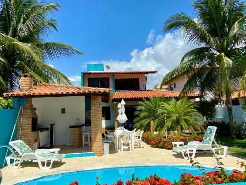 Casa de Praia Aconchegante Em Sonho Verde