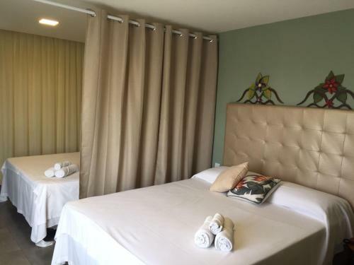 Apartamento Flat Natal Com Vista Para O Mar E Cozinha Completa