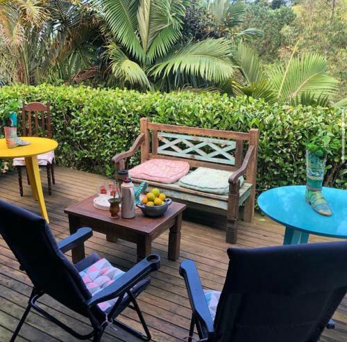 Cabana Escada Azul