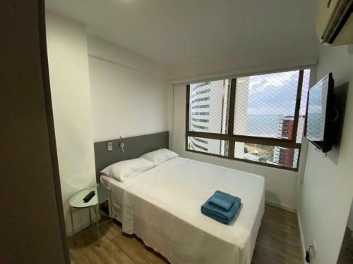 Apartamento Flat Andar Alto Com Vista Para O Mar!