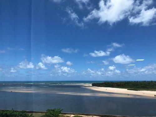 Apartamento Flat Com Linda Vista Para O Mar