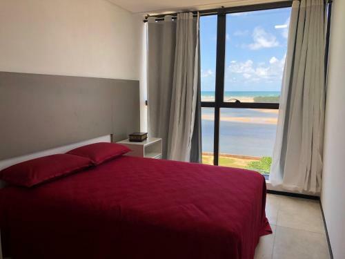 Apartamento Flat Com Linda Vista Para O Mar