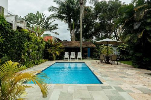 Casa Com Piscina E Churrasqueira A 150m Da Praia Em Juquehy