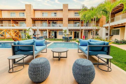 Apartamento It20 Triplex 4 Su�tes A 100m Da Praia Do Surf - Itacimirim
