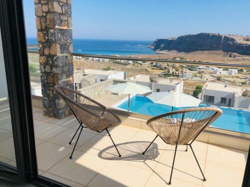 Villa Vitabel Sea View In Lindos