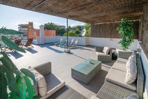 Villa Harmon�a En Palma Piscina/mar/playa