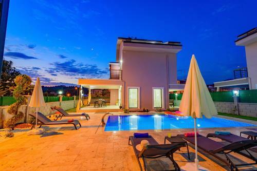 Charming Villa With Private Pool And Central Location In Fethiye
