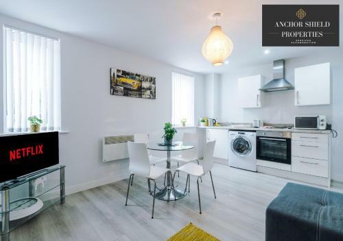 Beautiful 2 Bed Apartment - Wifi & Free Parking