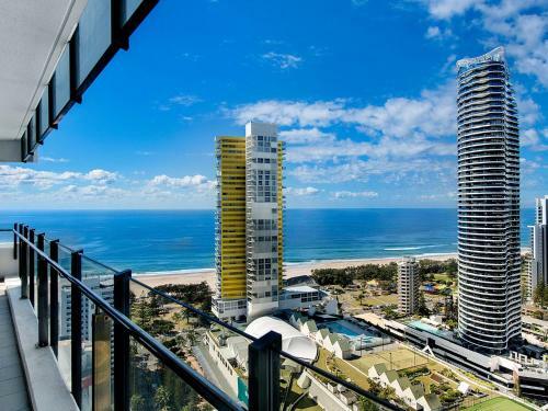 Apartamento Luxury Ocean View 3 Bedroom At Wave Broadbeach