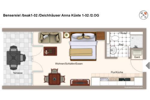 Apartamento Deichh�user Anna K�ste Deichh�user Anna K�ste 1-32