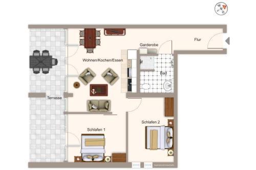 Apartamento Deichh�user Anna K�ste Deichh�user Anna K�ste 8-23