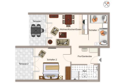 Apartamento Deichh�user Anna K�ste Deichh�user Anna K�ste 6-21