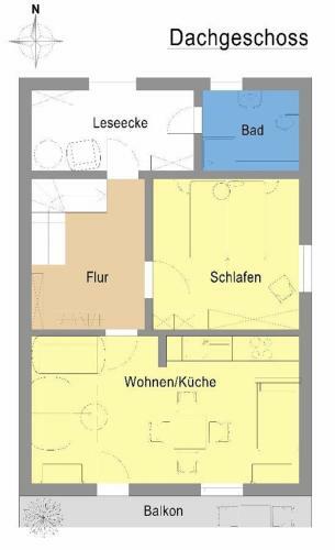 Apartamento Landhaus Am Kleinen Schimmelbach