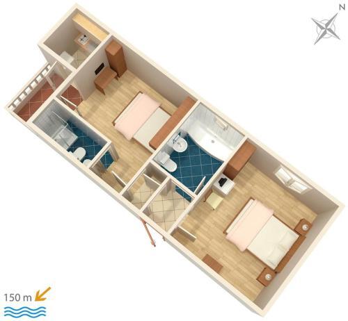 Apartments By The Sea Duce, Omis - 5973