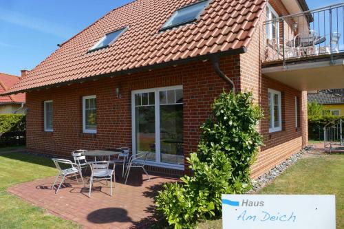 Apartamento Haus Am Deich Feriendomizil Mit Balkon