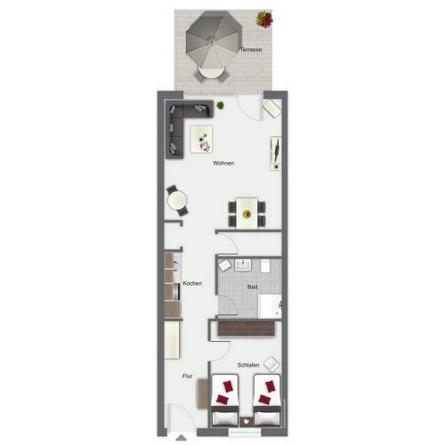 Apartamento Feriendorf Papillon Wohnung 05-2