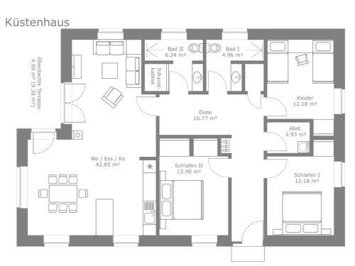 Agroturismo Ferienhaus Kuestenhaus