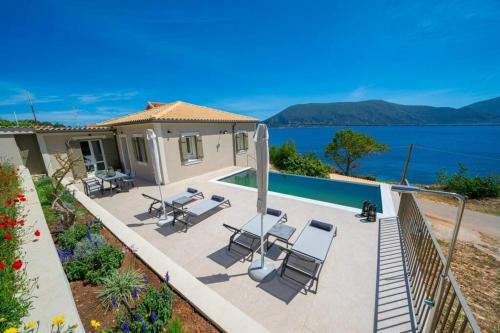 Luxury Private Villa Liberty With Pool In Fiskardo