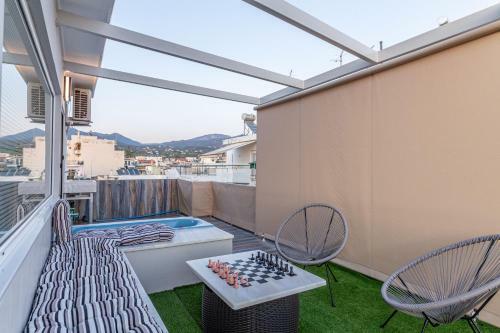Apartamento Central Cozy Penthouse Fully Equipped, Big Terrace
