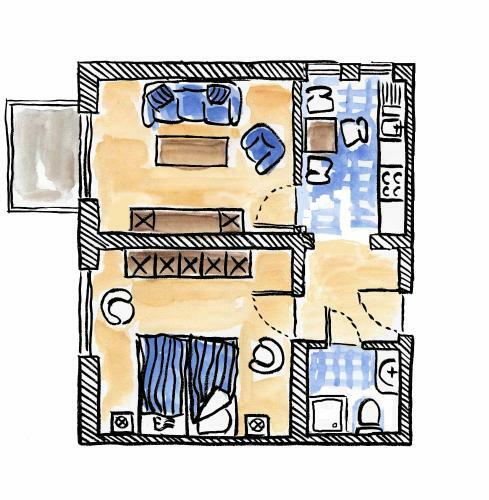 Apartamento Fewo Windsbraut Im Landhaus Immenbarg