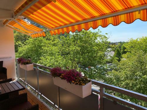 Apartment Mit Sonnenbalkon Und Netflix Im Zentrum