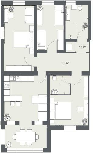Apartamento Villa Pippingsburg Am Strand